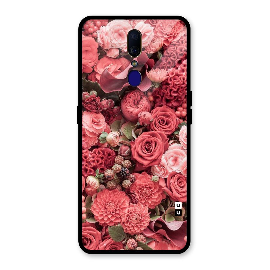 Shades Of Peach Glass Back Case for Oppo F11