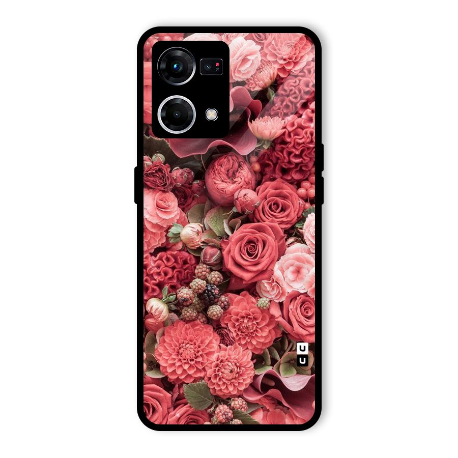 Shades Of Peach Glass Back Case for Oppo F21 Pro 5G