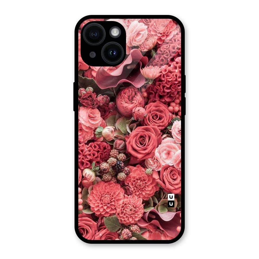 Shades Of Peach Glass Back Case for iPhone 14
