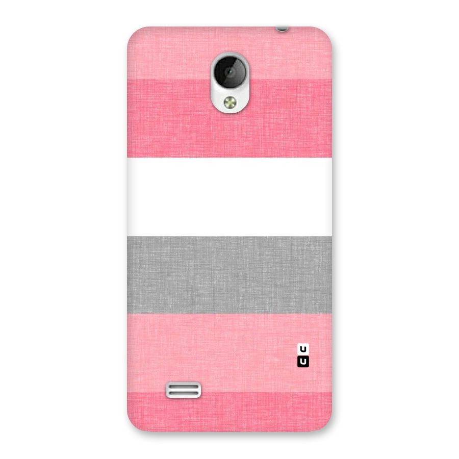 Shades Pink Stripes Back Case for Vivo Y21