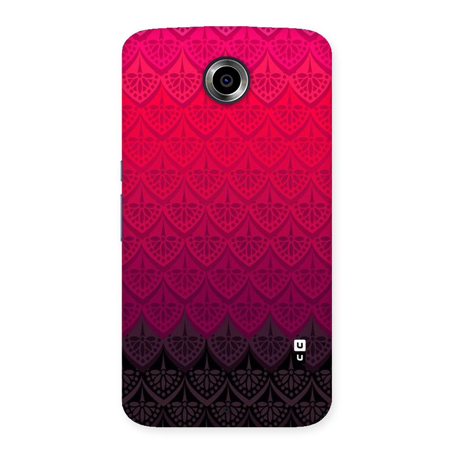Shades Red Design Back Case for Nexsus 6