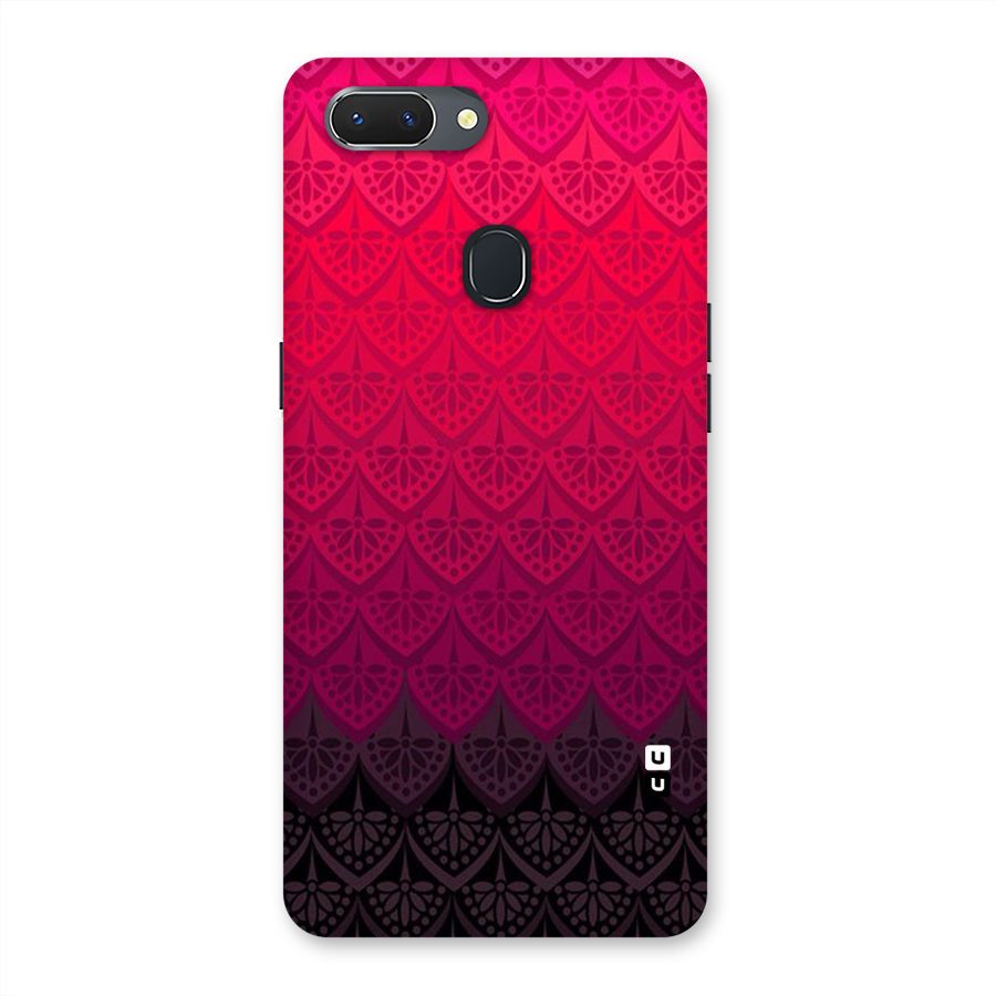 Shades Red Design Back Case for Oppo Realme 2
