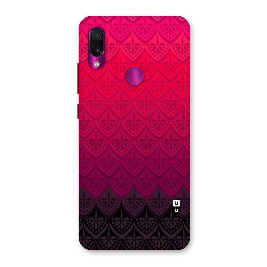 Shades Red Design Back Case for Redmi Note 7 Pro