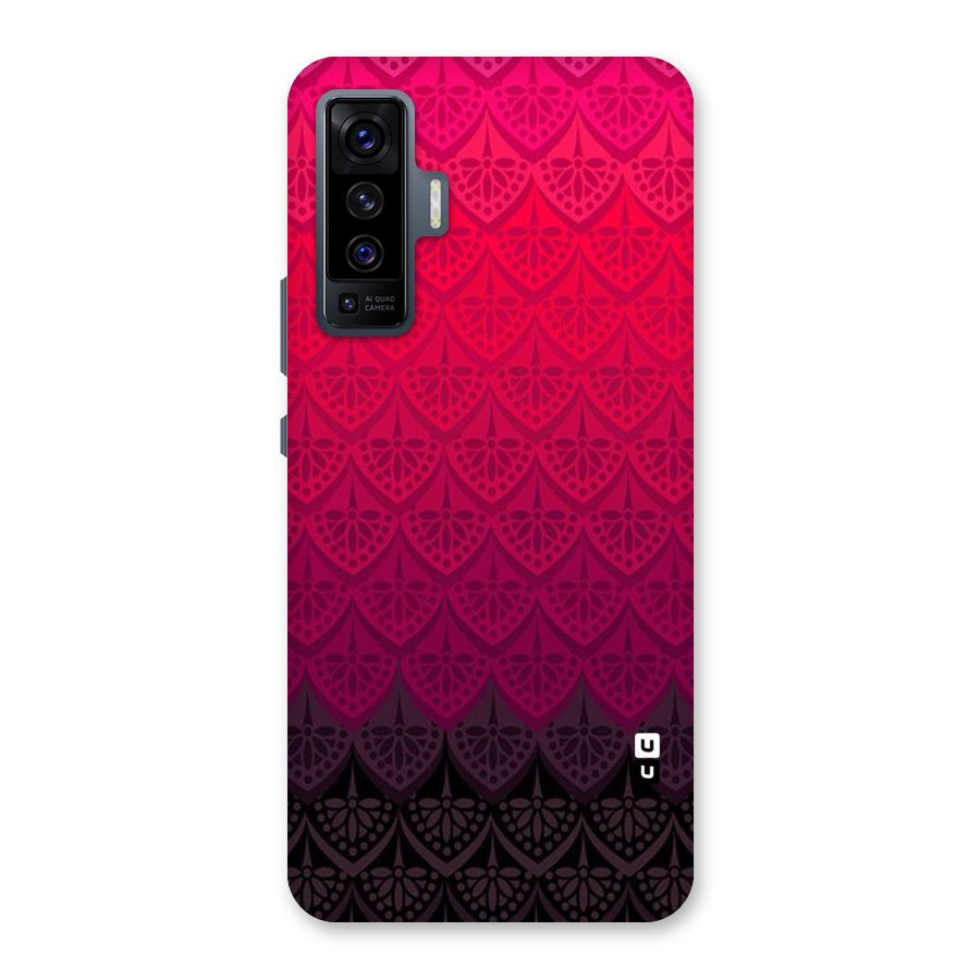 Shades Red Design Back Case for Vivo X50