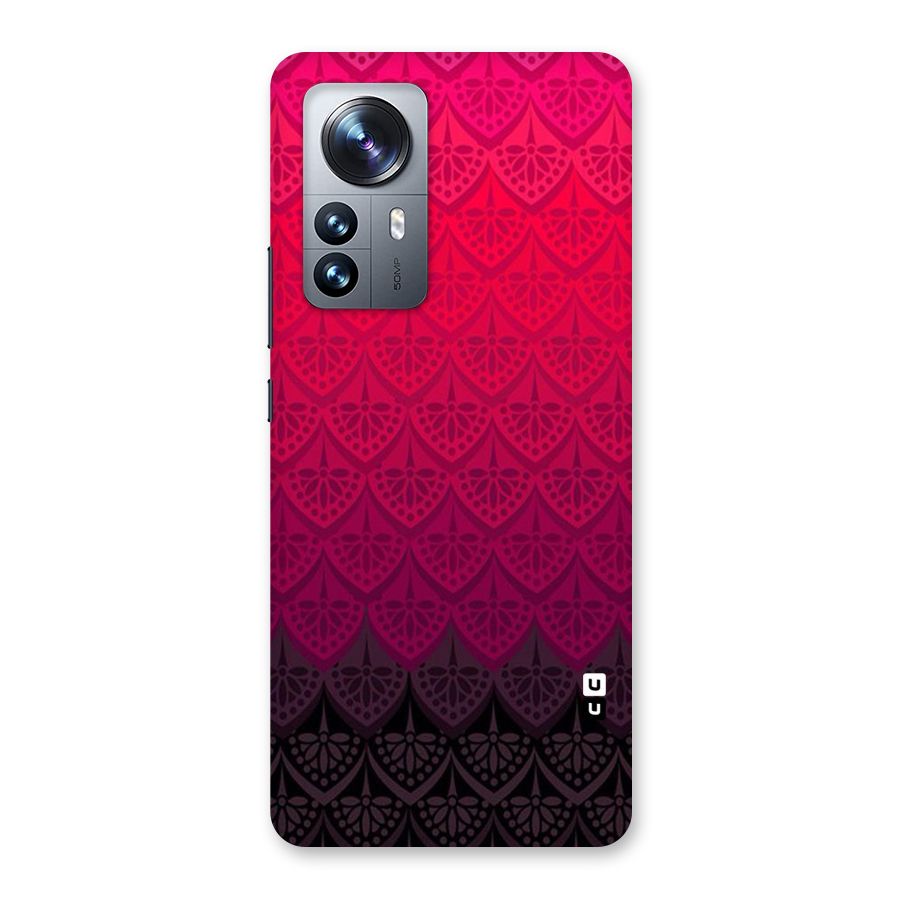 Shades Red Design Back Case for Xiaomi 12 Pro