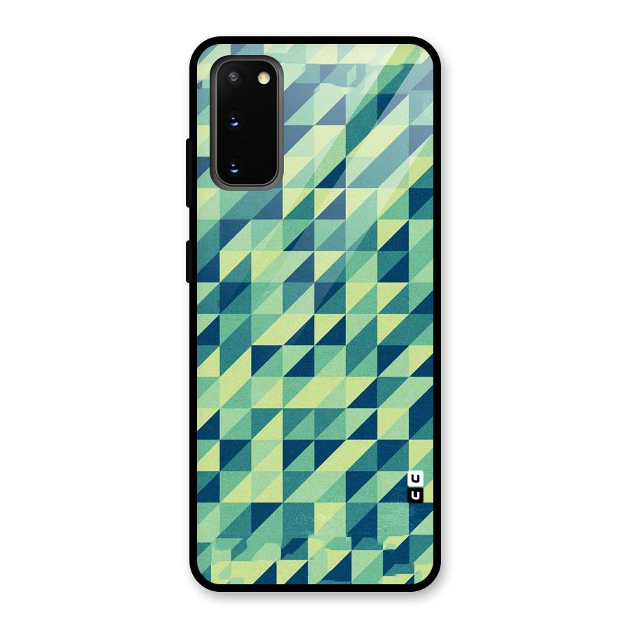 Shady Green Glass Back Case for Galaxy S20