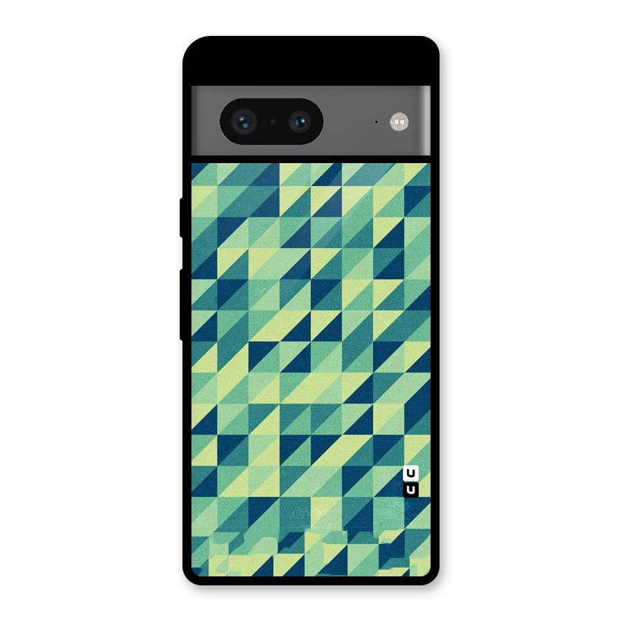 Shady Green Glass Back Case for Google Pixel 7