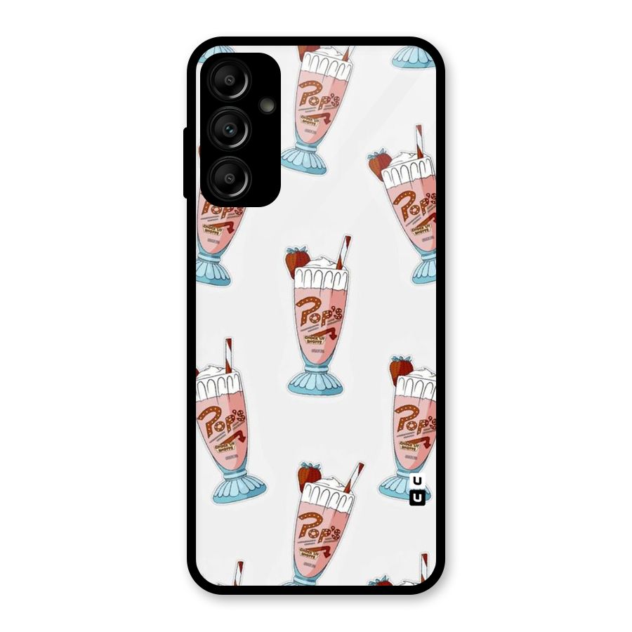 Shake Design Glass Back Case for Galaxy A14 5G