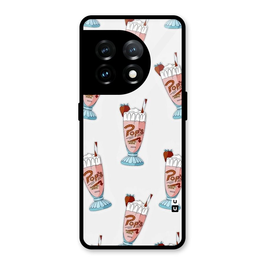 Shake Design Glass Back Case for OnePlus 11
