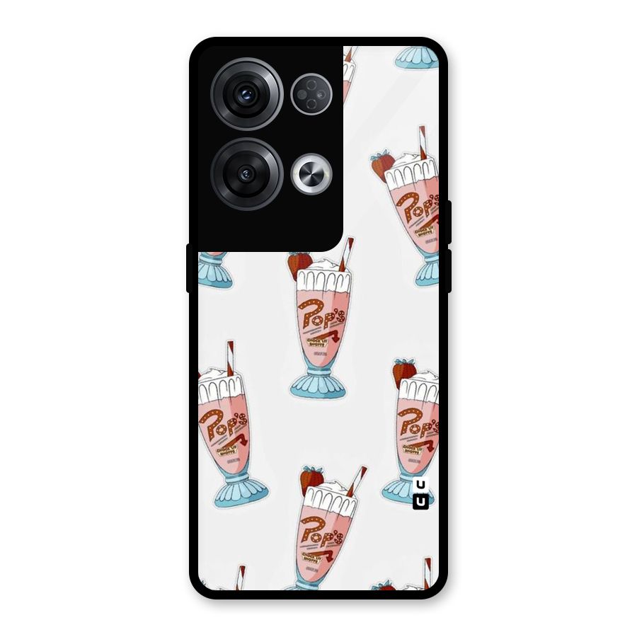 Shake Design Glass Back Case for Oppo Reno8 Pro 5G