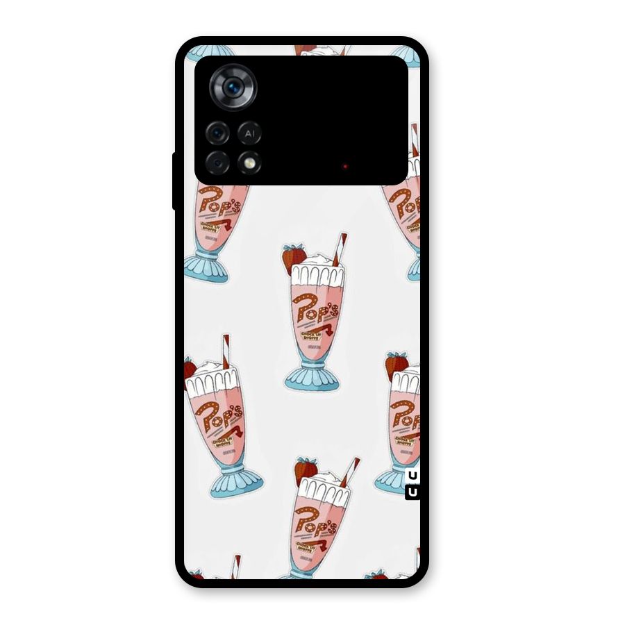 Shake Design Glass Back Case for Poco X4 Pro 5G