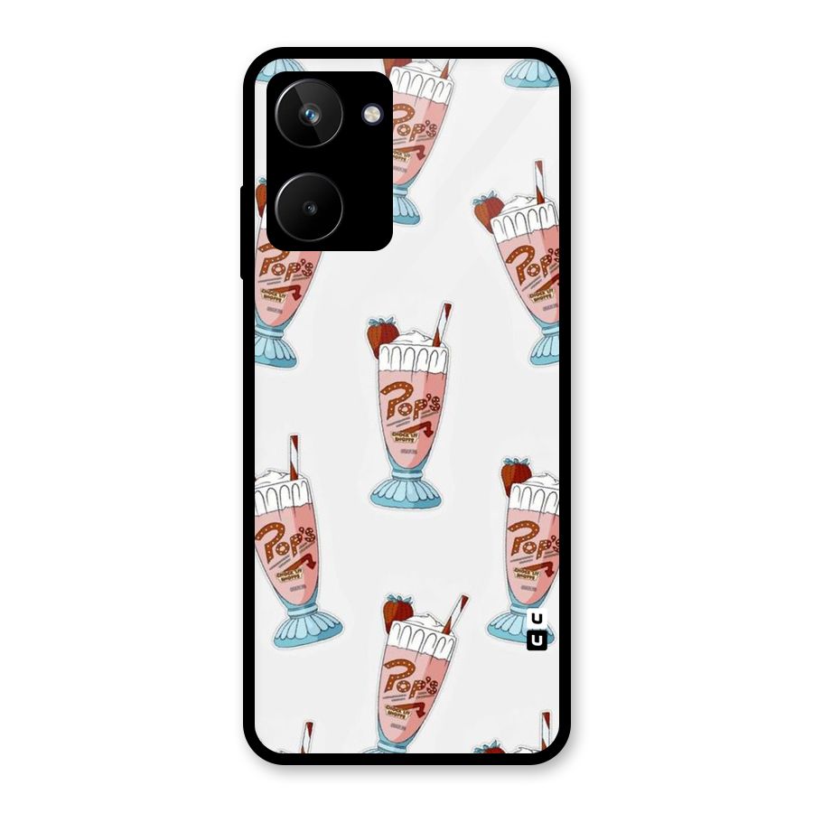 Shake Design Glass Back Case for Realme 10