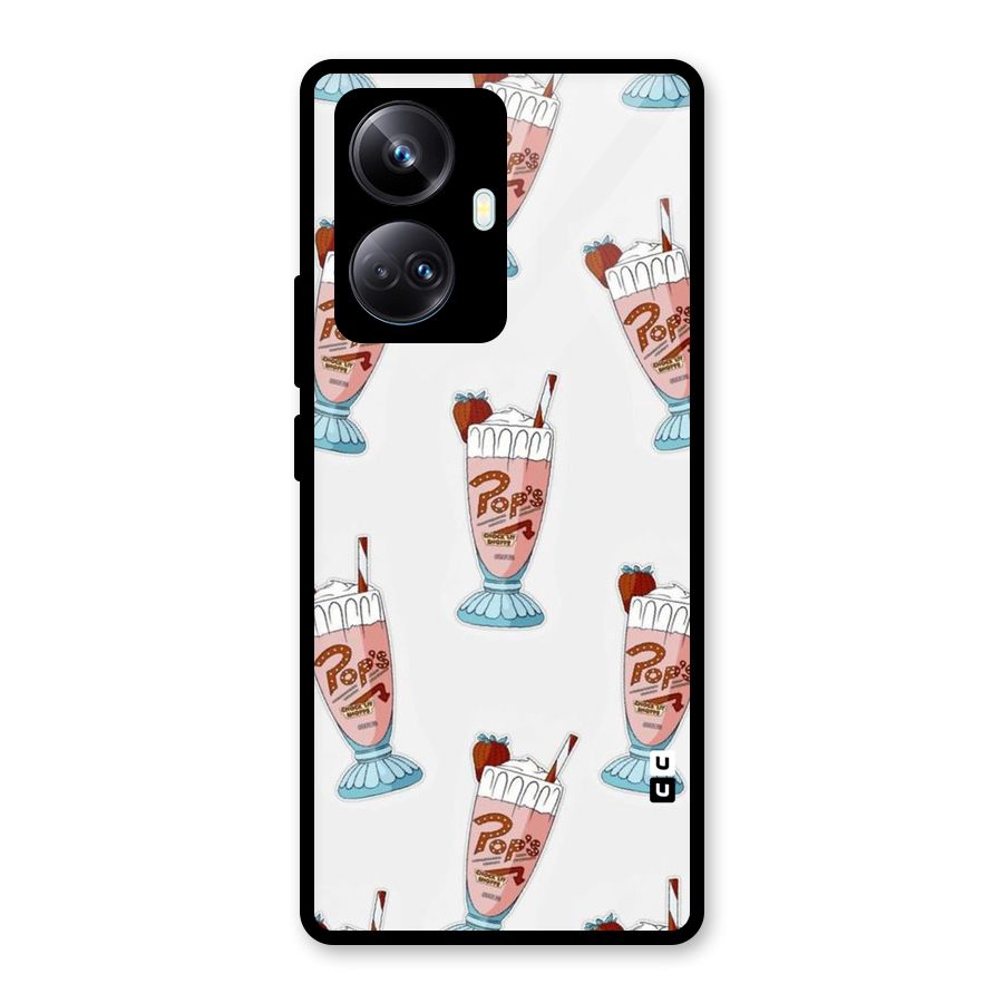 Shake Design Glass Back Case for Realme 10 Pro Plus