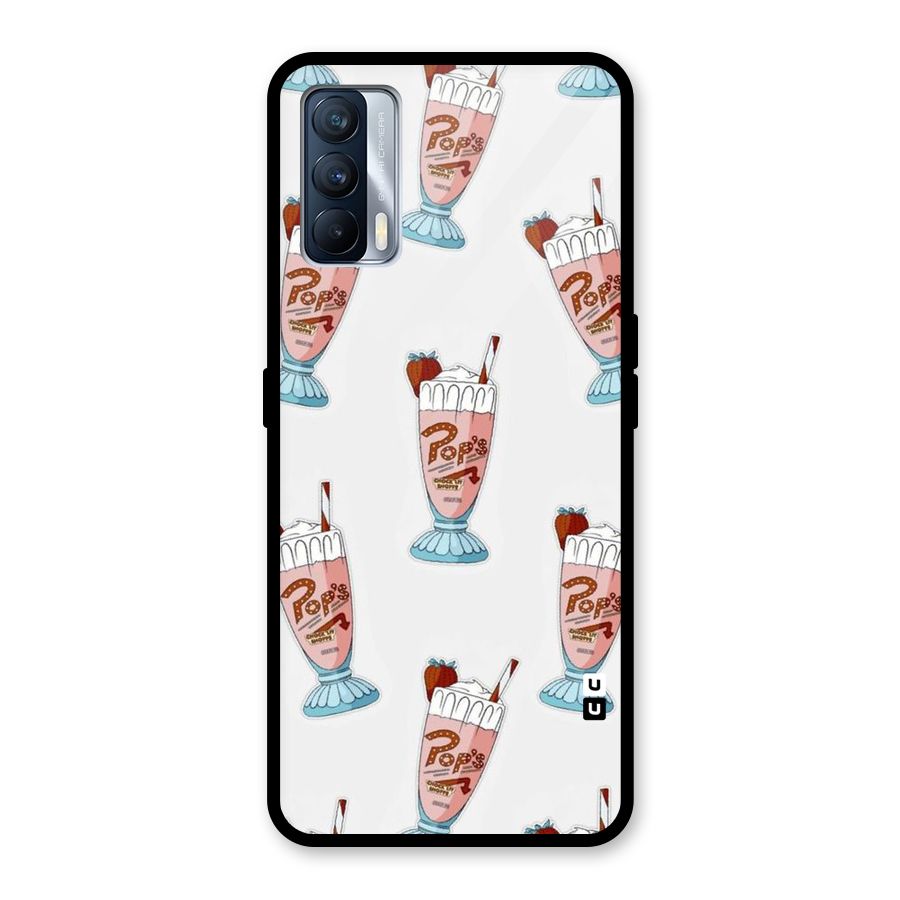 Shake Design Glass Back Case for Realme X7