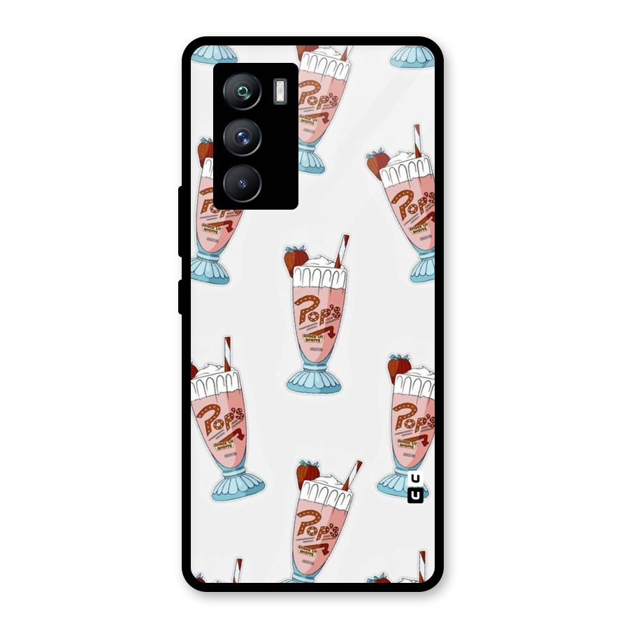 Shake Design Glass Back Case for Vivo iQOO 9 SE