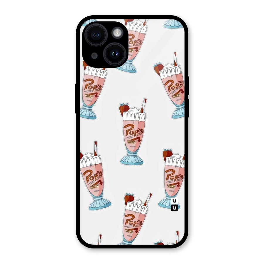Shake Design Glass Back Case for iPhone 14