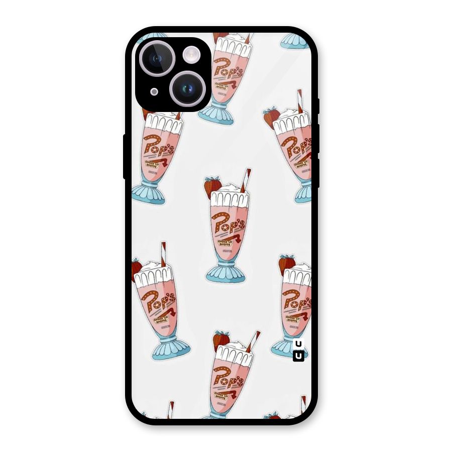 Shake Design Glass Back Case for iPhone 14 Plus
