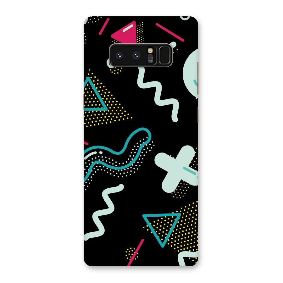 Shapes Pattern Back Case for Galaxy Note 8