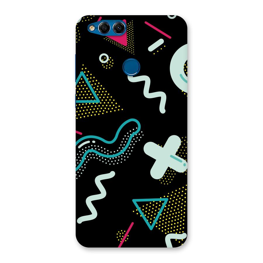 Shapes Pattern Back Case for Honor 7X