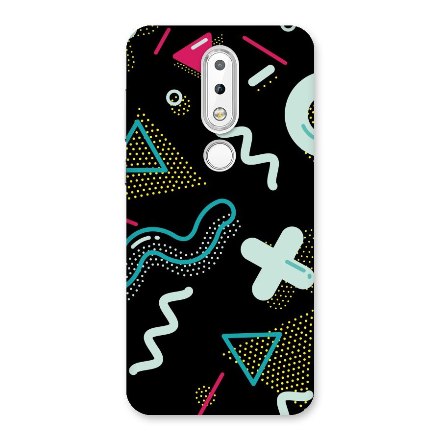 Shapes Pattern Back Case for Nokia 6.1 Plus