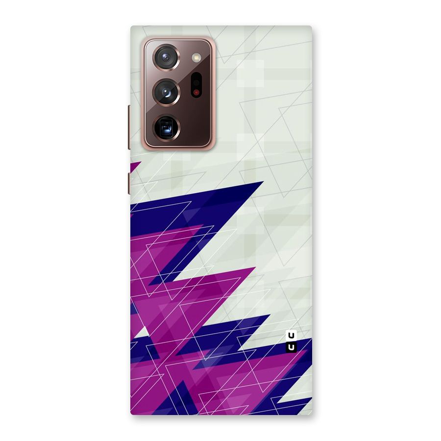 Sharp Abstract Design Back Case for Galaxy Note 20 Ultra