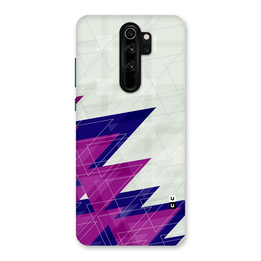 Sharp Abstract Design Back Case for Redmi Note 8 Pro