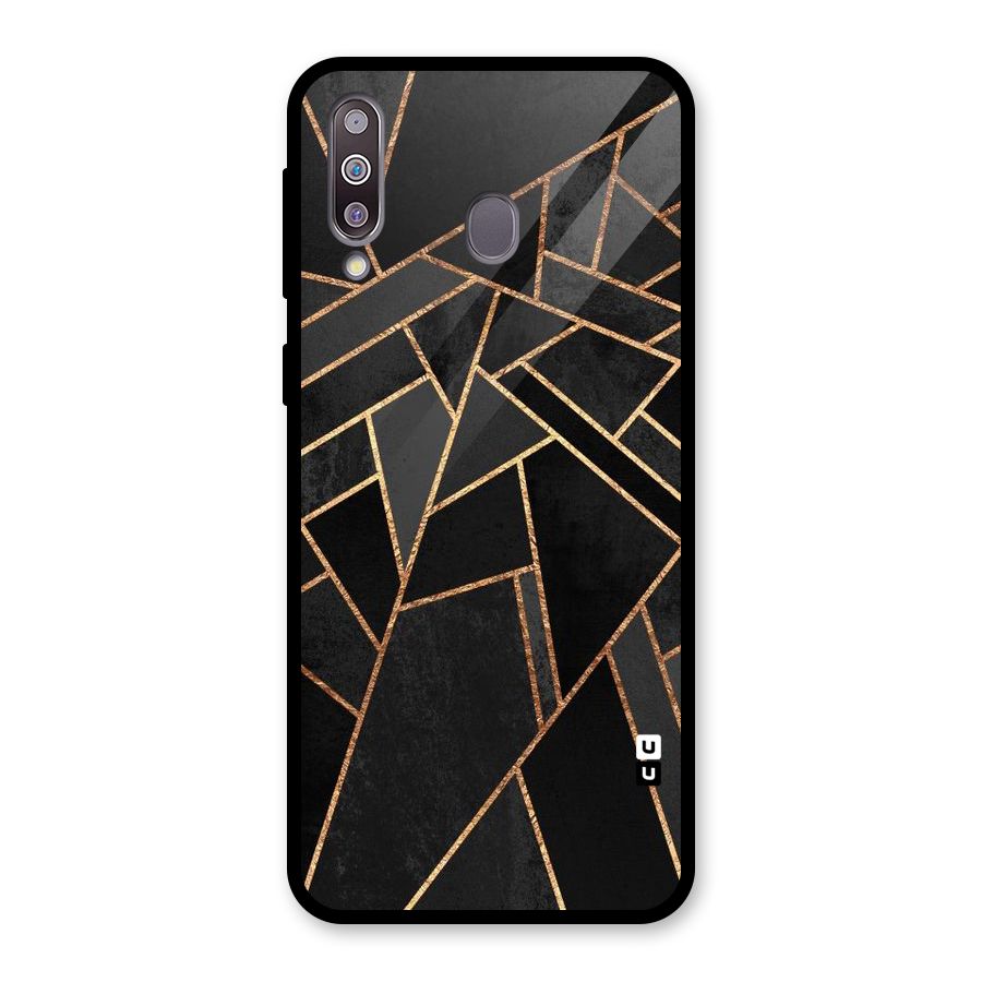 Sharp Tile Glass Back Case for Galaxy M30