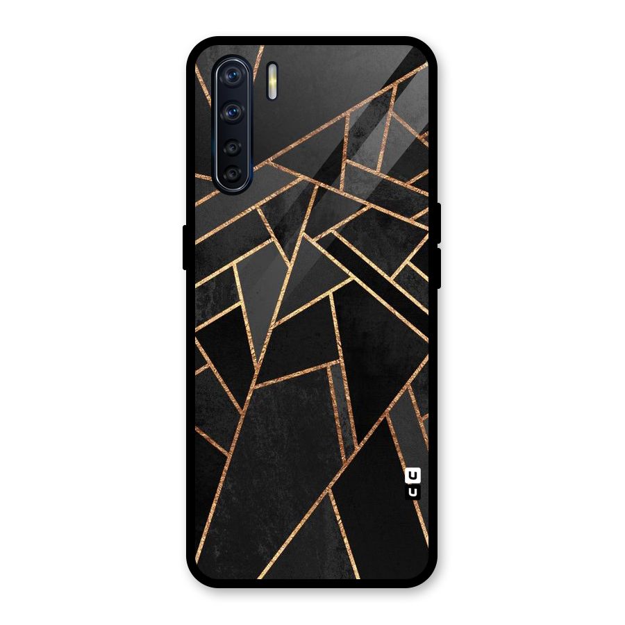 Sharp Tile Glass Back Case for Oppo F15