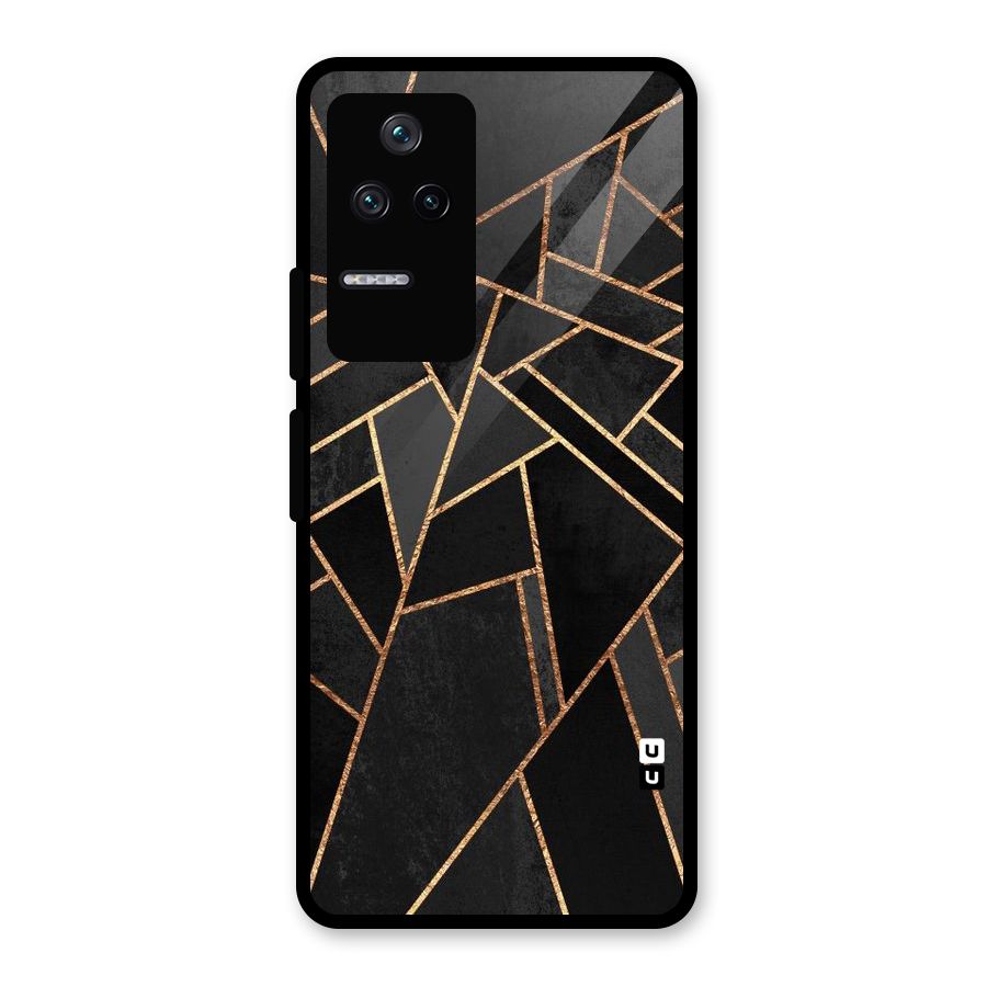 Sharp Tile Glass Back Case for Poco F4 5G