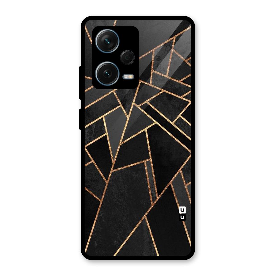 Sharp Tile Glass Back Case for Redmi Note 12 Pro Plus 5G