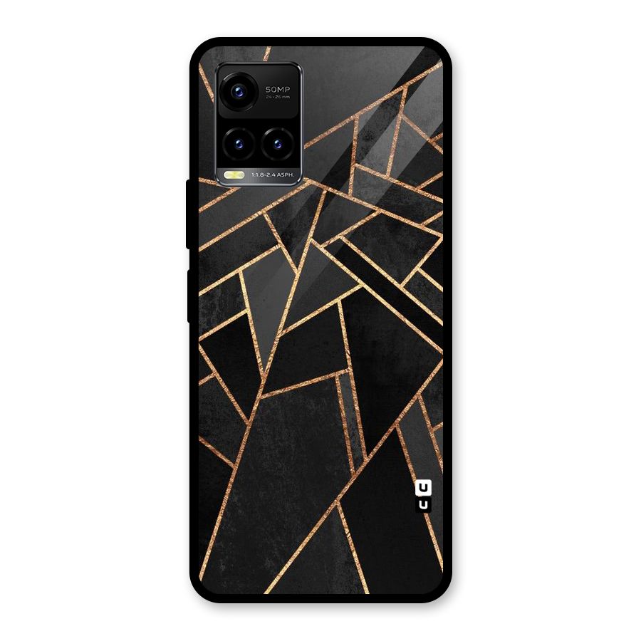 Sharp Tile Glass Back Case for Vivo Y21T