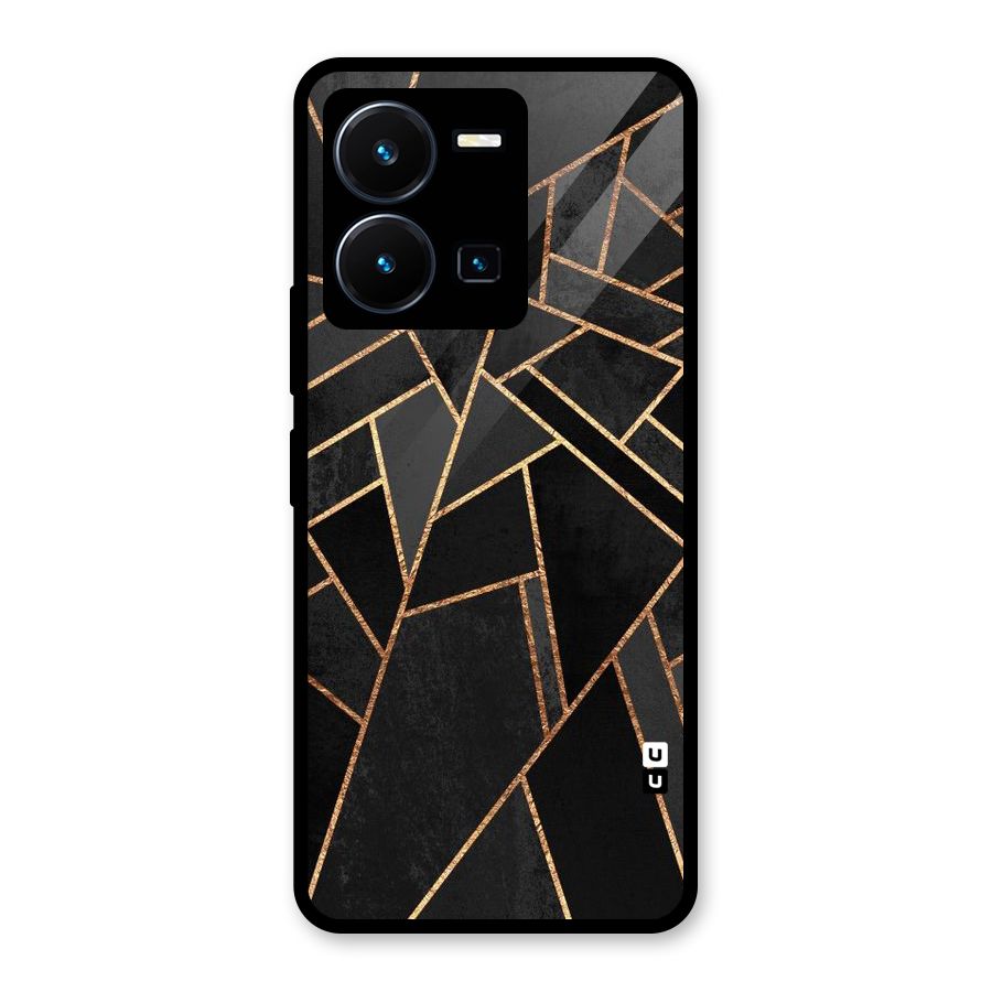 Sharp Tile Glass Back Case for Vivo Y35