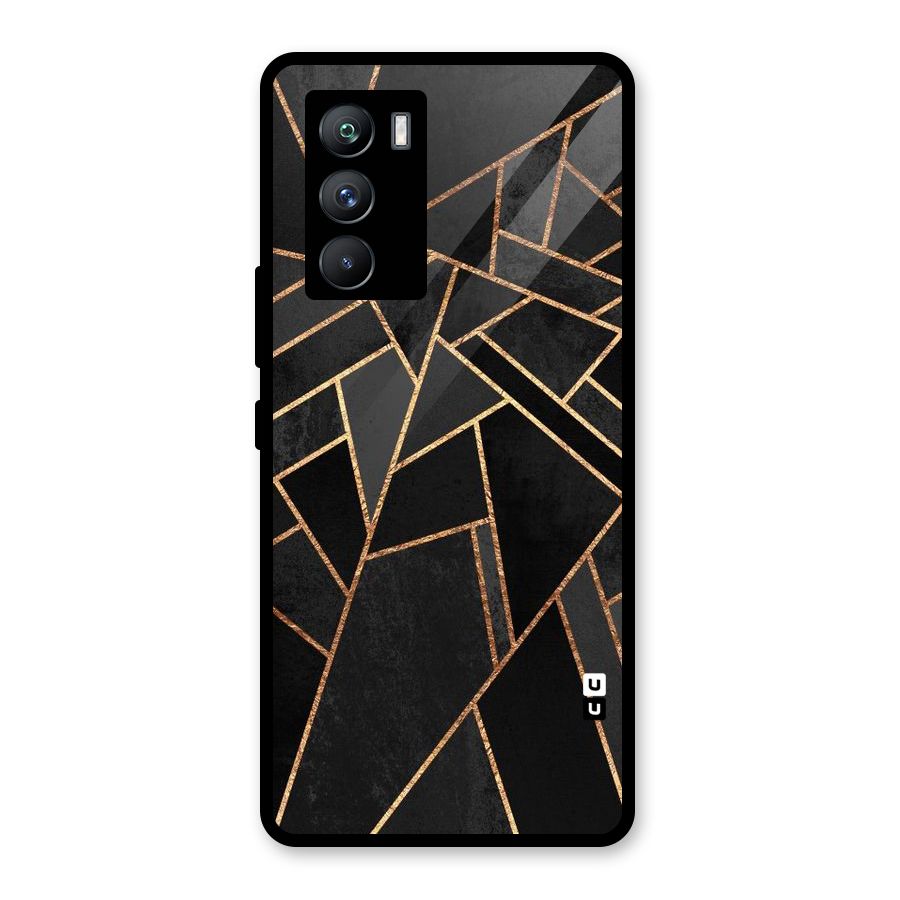 Sharp Tile Glass Back Case for Vivo iQOO 9 SE