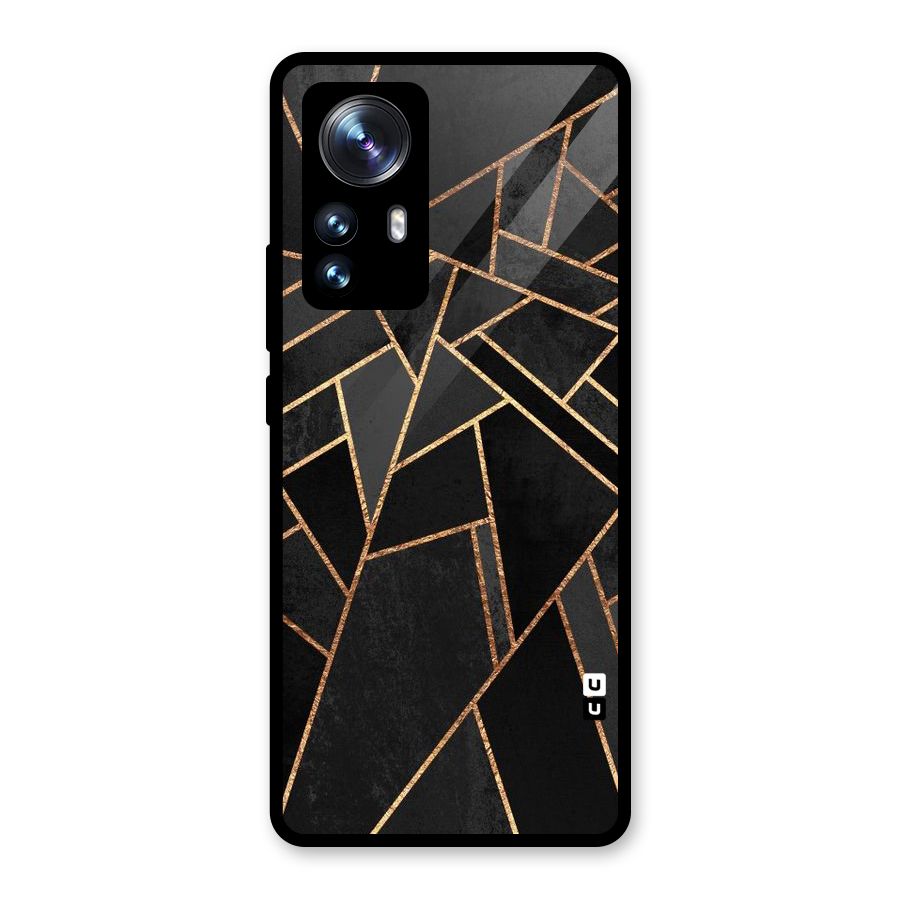 Sharp Tile Glass Back Case for Xiaomi 12 Pro