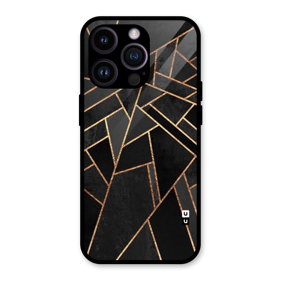 Sharp Tile Glass Back Case for iPhone 14 Pro