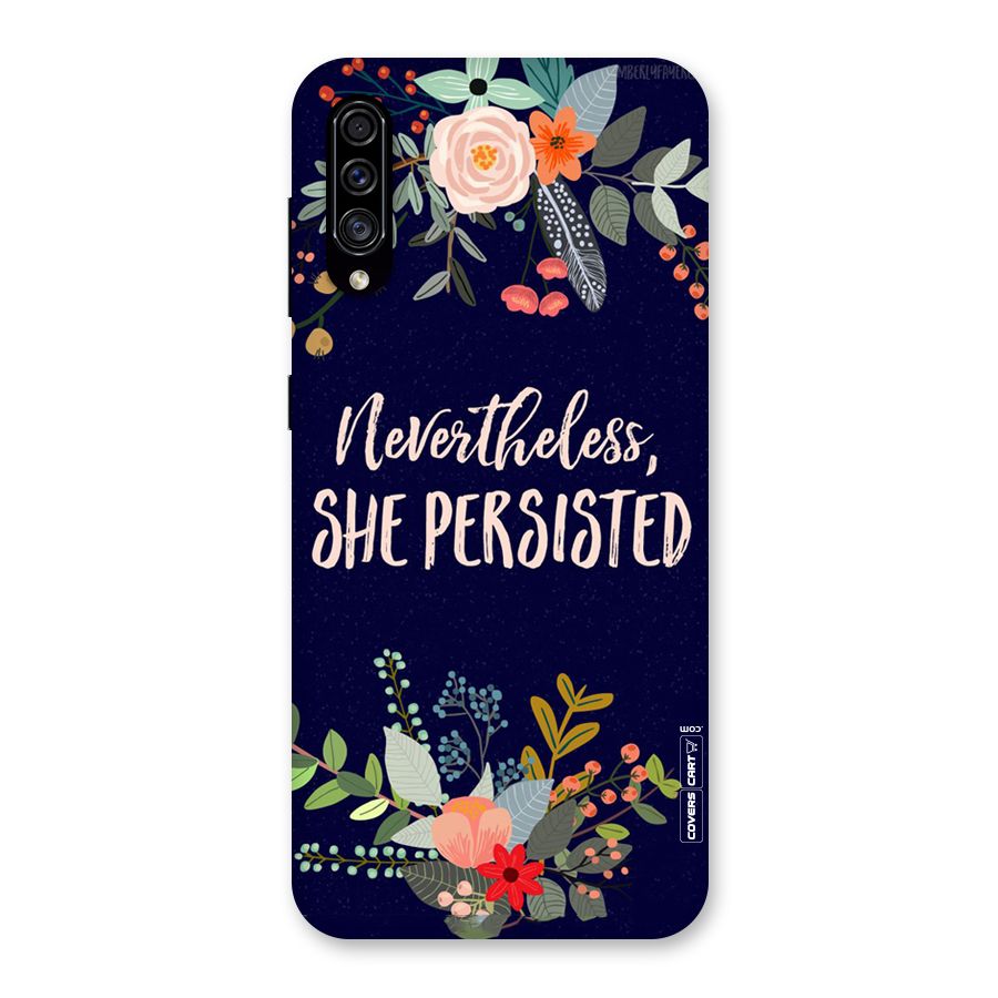 She Persisted Back Case for Galaxy A30s