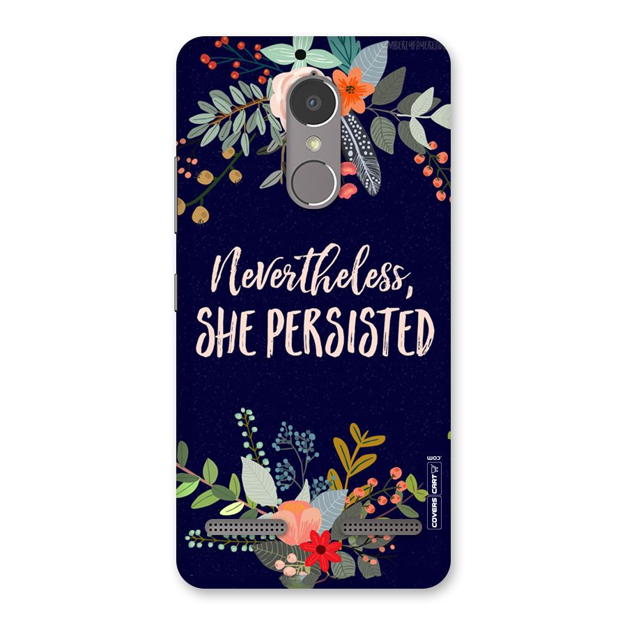 She Persisted Back Case for Lenovo K6 Power