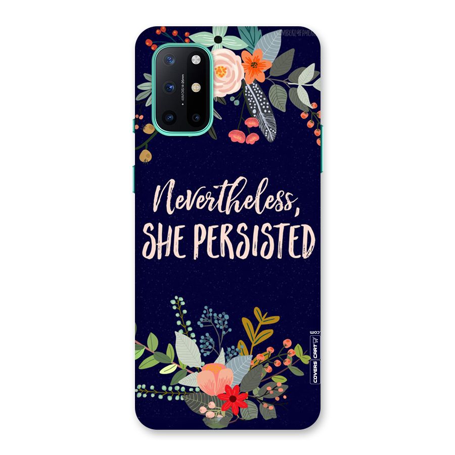 She Persisted Back Case for OnePlus 8T