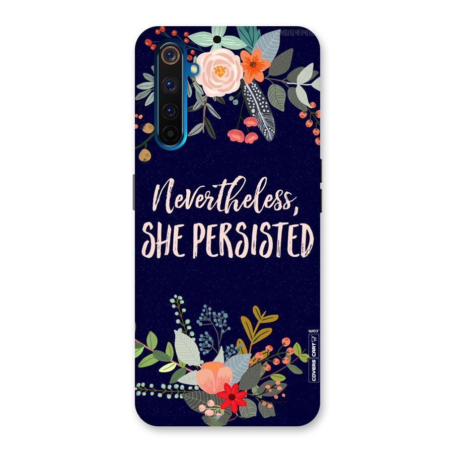 She Persisted Back Case for Realme 6 Pro