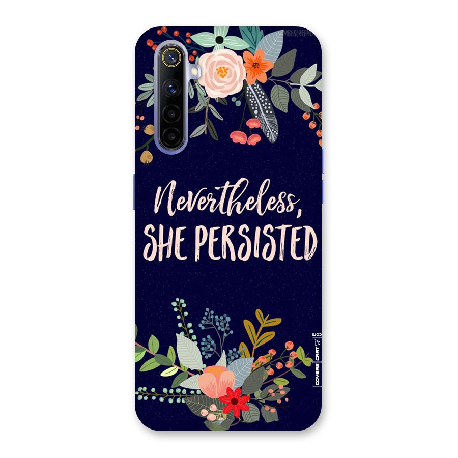 She Persisted Back Case for Realme 6i