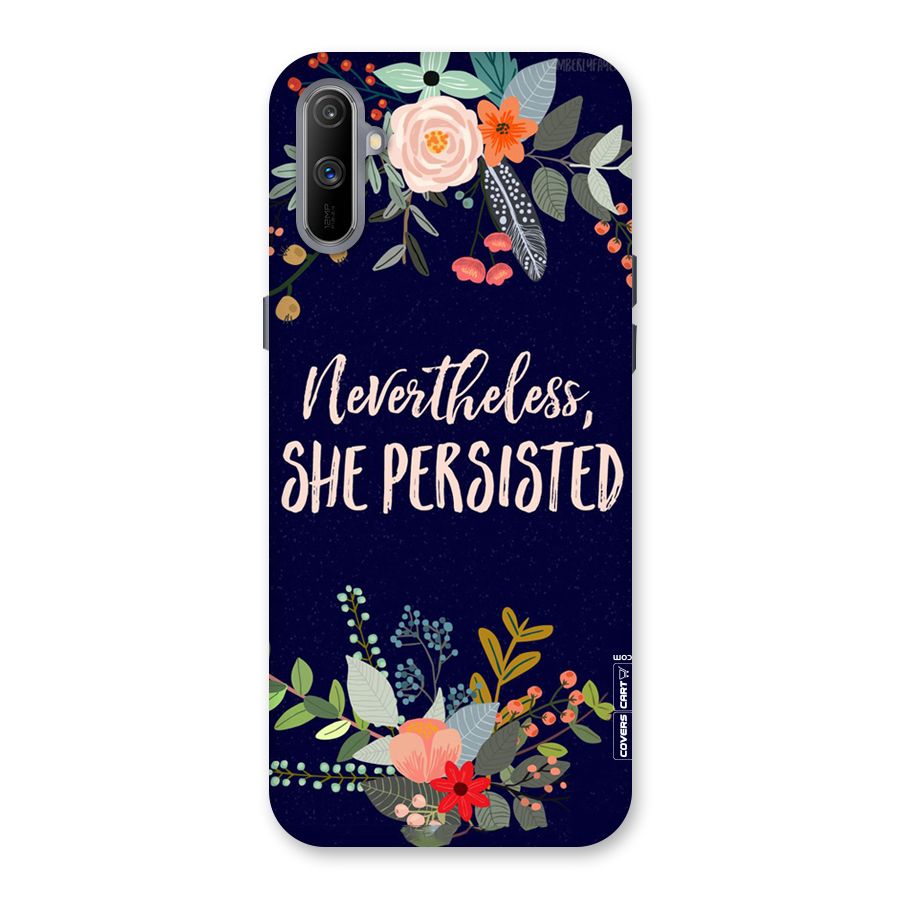 She Persisted Back Case for Realme C3
