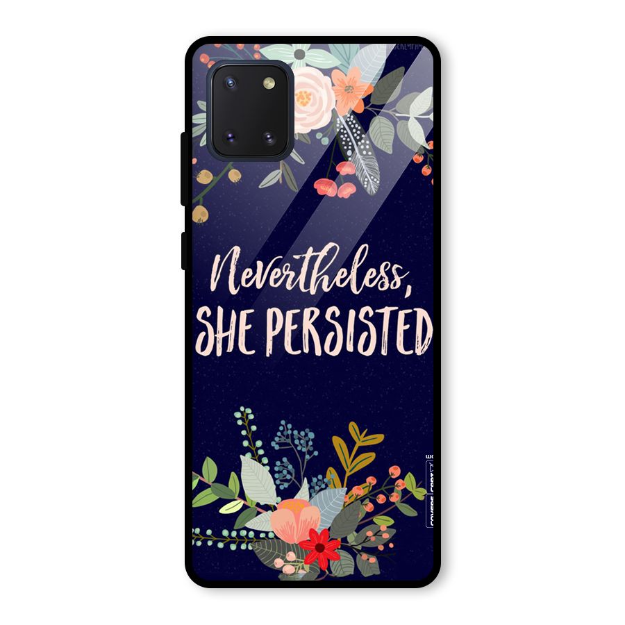 She Persisted Glass Back Case for Galaxy Note 10 Lite