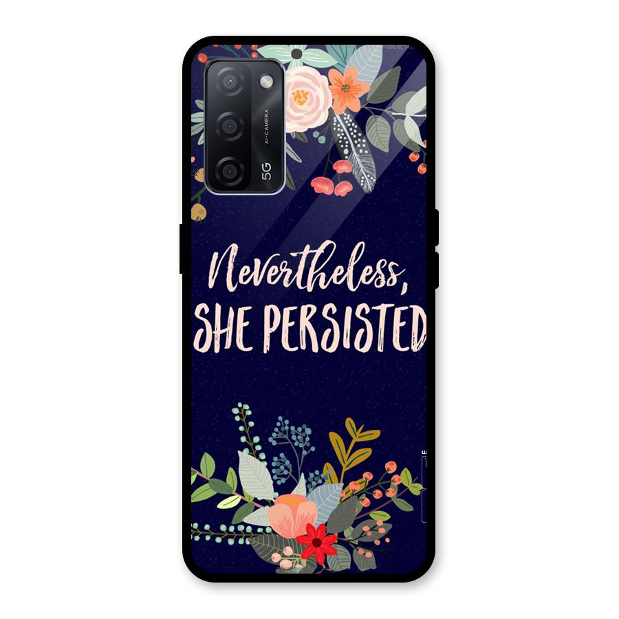 She Persisted Glass Back Case for Oppo A53s 5G
