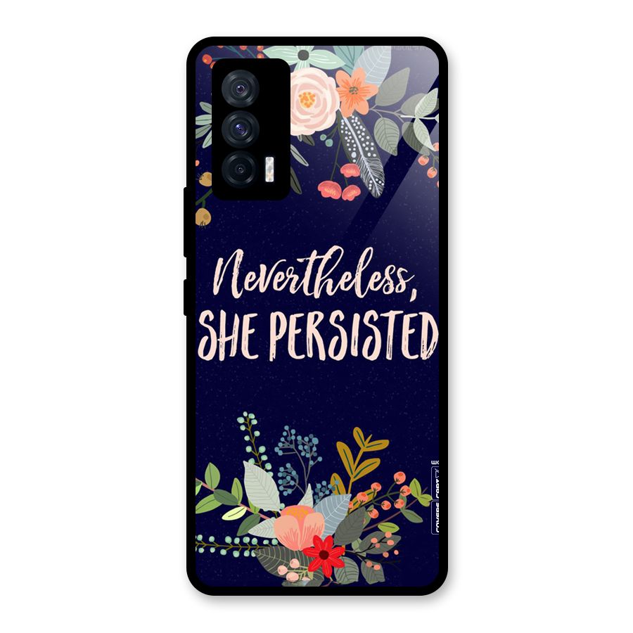 She Persisted Glass Back Case for Vivo iQOO 7 5G