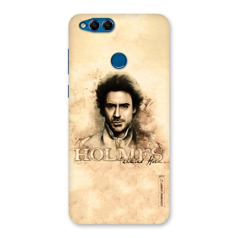 Sherlock Holmes Fan Art Back Case for Honor 7X