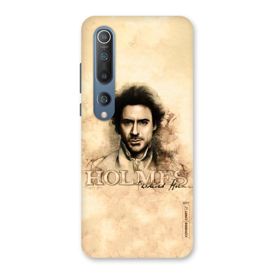 Sherlock Holmes Fan Art Back Case for Mi 10