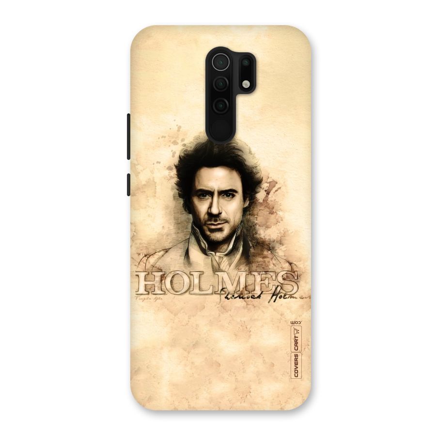 Sherlock Holmes Fan Art Back Case for Poco M2