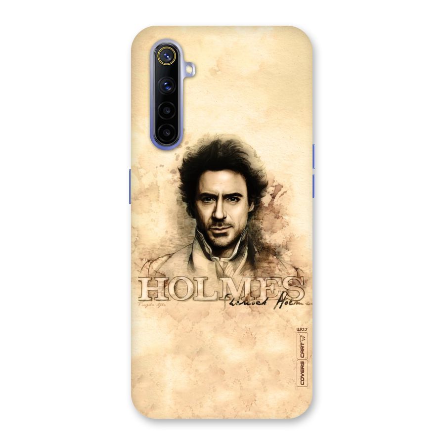Sherlock Holmes Fan Art Back Case for Realme 6i