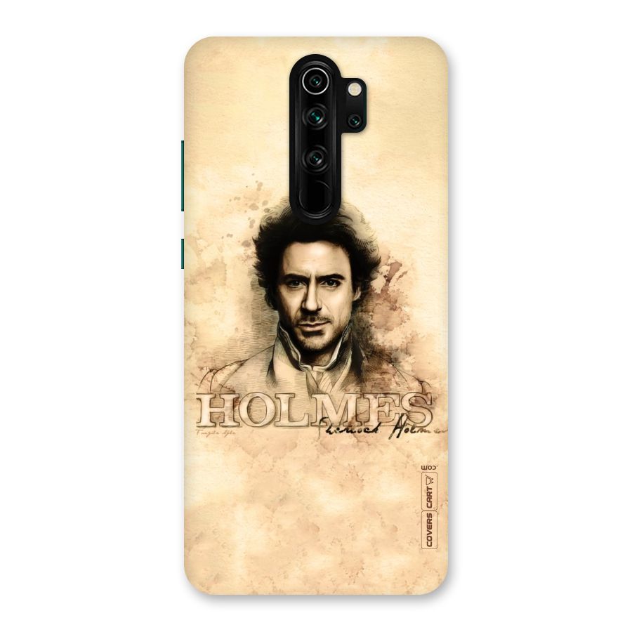 Sherlock Holmes Fan Art Back Case for Redmi Note 8 Pro