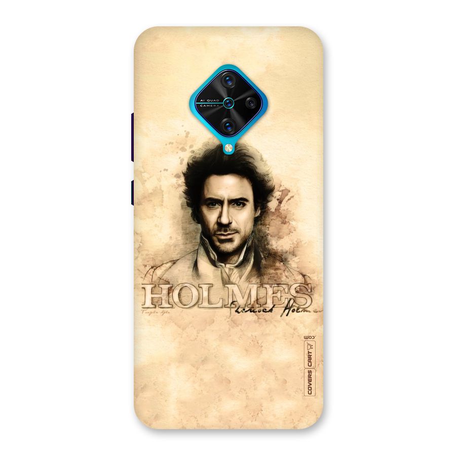 Sherlock Holmes Fan Art Back Case for Vivo S1 Pro